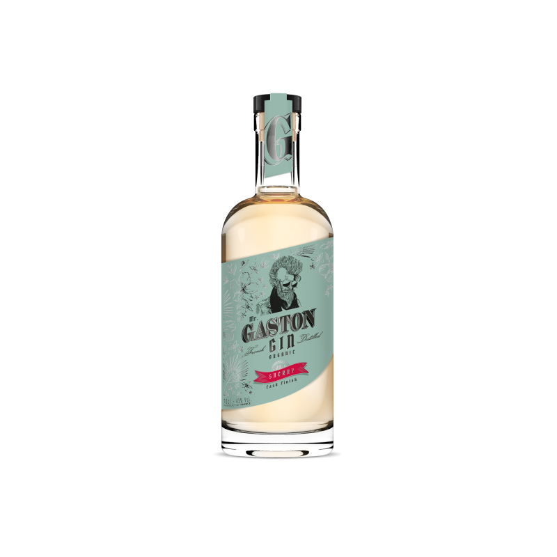 Gin français bio Mr Gaston Sherry Cask Finish