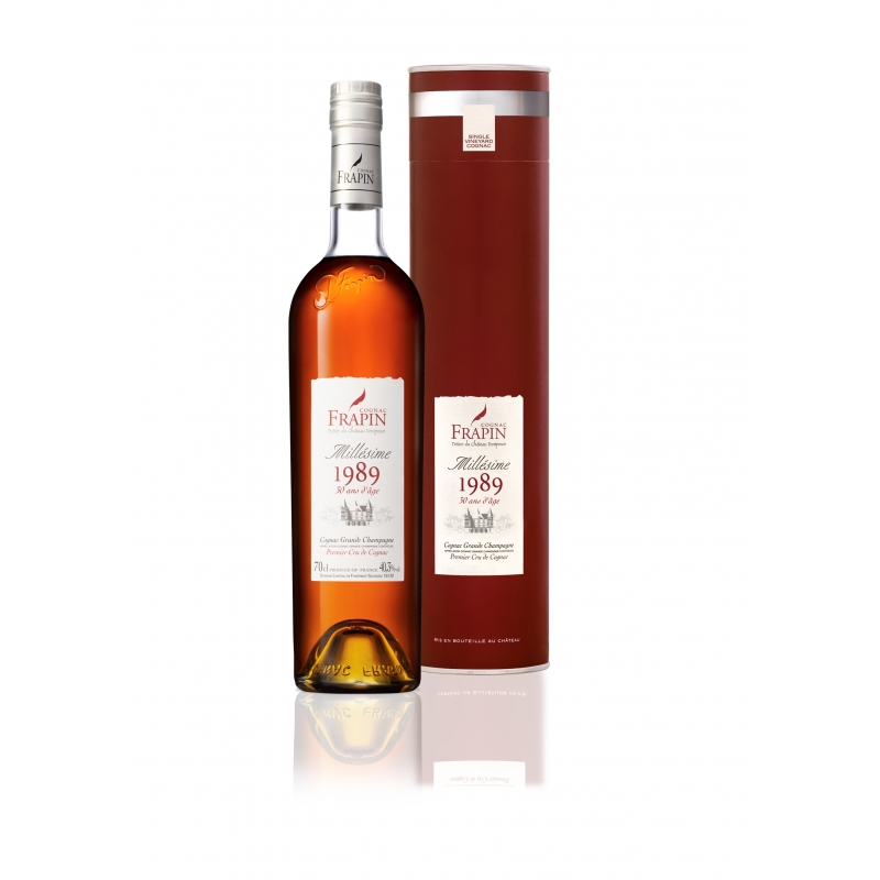 Cognac Millésime 1989 - 30 ans Château de Fontpinot Grande Champagne Single Estate Edition Limitée