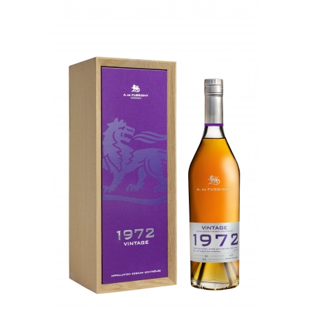 Vintage 1972 Grande Champagne limited edition A. de Fussigny Cognac