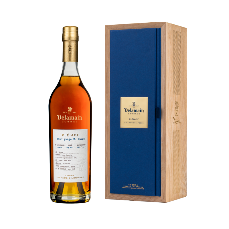 Témoignage M. Dauge Grande Champagne Cognac Delamain édition limitée