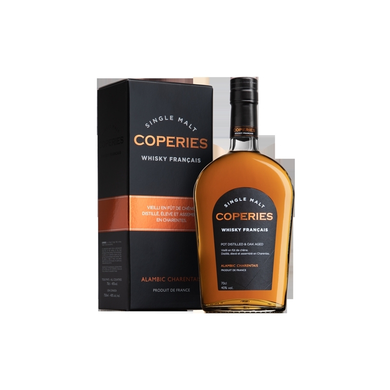 Whisky Français Coperies single malt distillerie Merlet