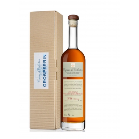 Héritage N°90 Grande Champagne Brut de Fût Cognac Grosperrin édition limitée