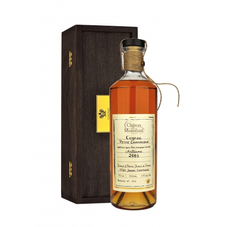 Vintage 2005 Petite Champagne Chateau Montifaud Cognac limited edition