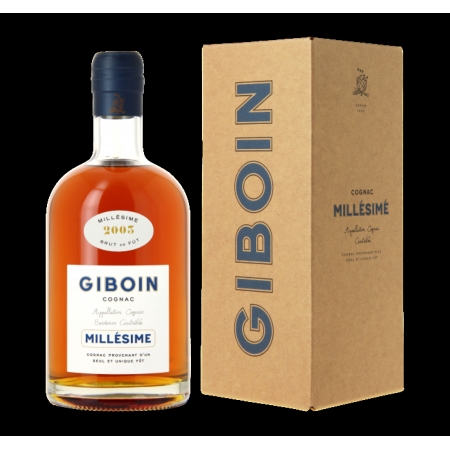 Vintage 2003 Borderies limited edition Giboin Cognac