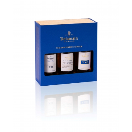 The Explorer's Choice tasting box Grande Champagne Delamain Cognac