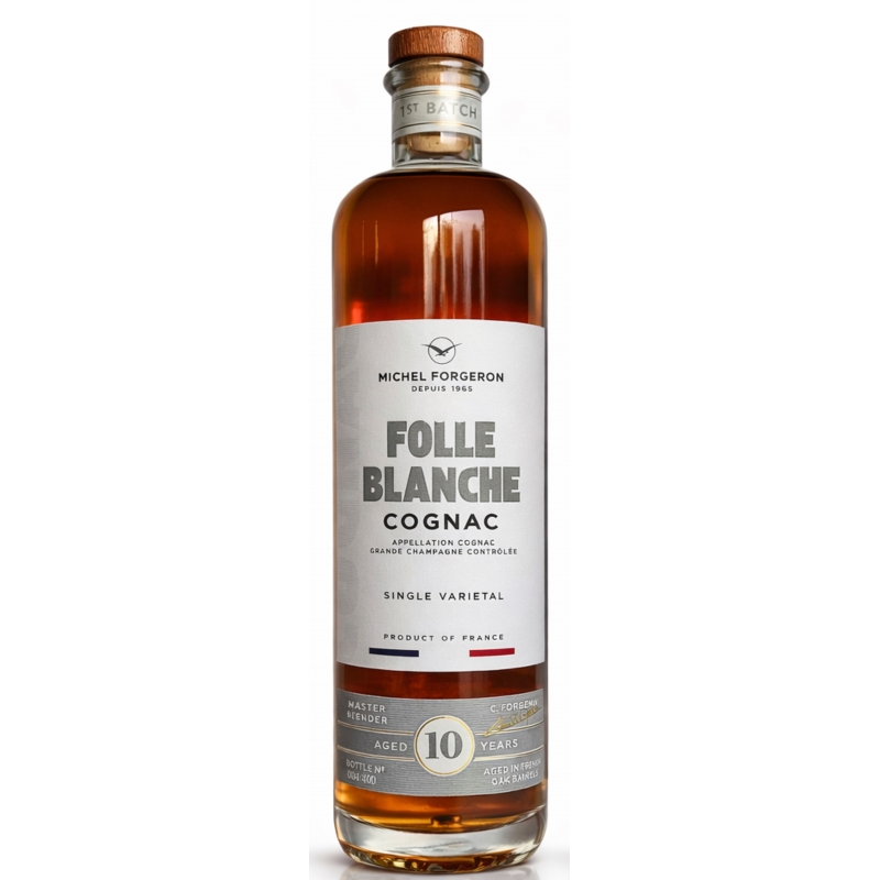 Folle Blanche 10 years old Grande Champagne Michel Forgeron Cognac limited edition