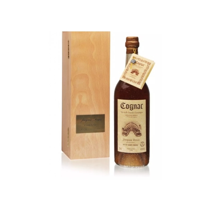 Very old Grande Champagne limited edition Jacques Denis Cognac